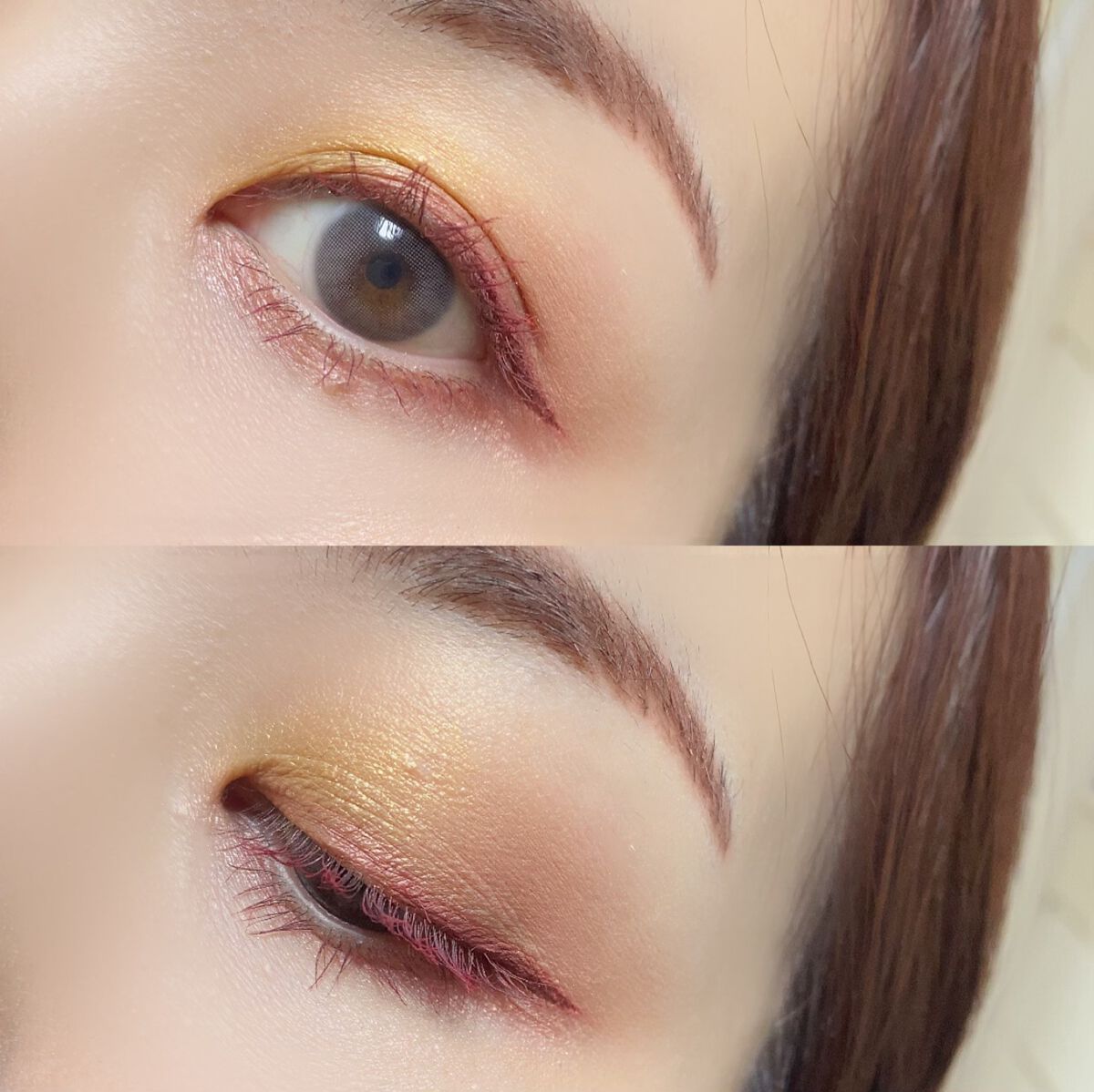 インフィニット シングル アイズ/RMK/単色アイシャドウを使ったクチコミ（1枚目）