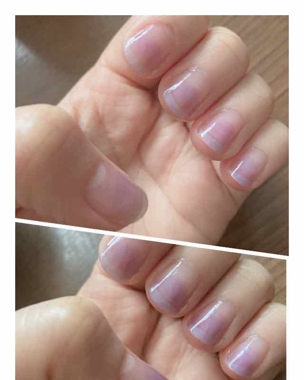 爪強化ベースコート/DAISO/ネイルベースコートを使ったクチコミ（2枚目）
