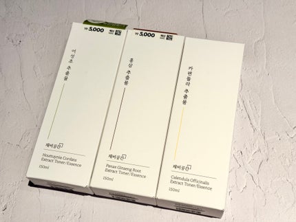 スキンケアトナー/CHAEB GONGGAN/化粧水を使ったクチコミ(1枚目)