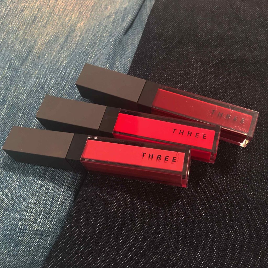 シマリング リップジャム/THREE/リップグロスを使ったクチコミ(1枚目)