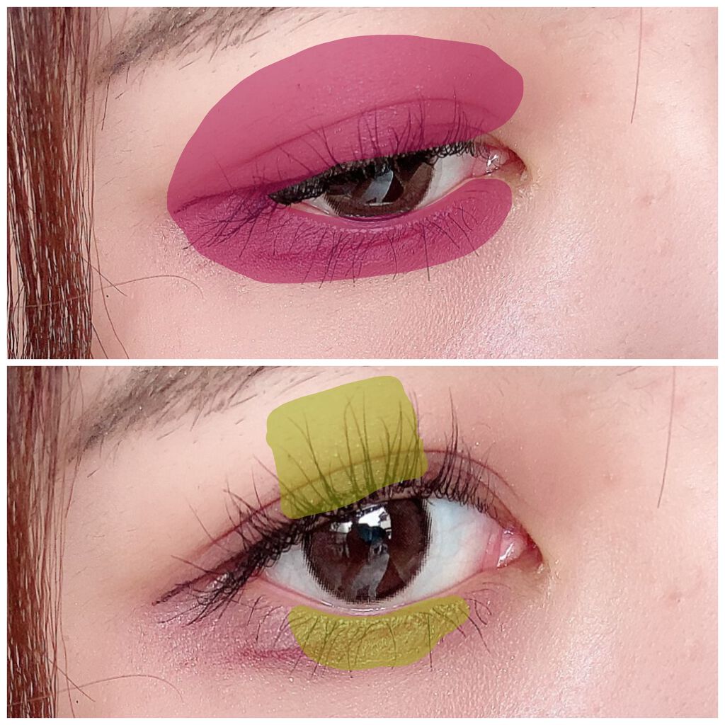 グラムジェリーアイズN グレイッシュサングリア/LB/ジェル・クリームアイシャドウを使ったクチコミ（2枚目）