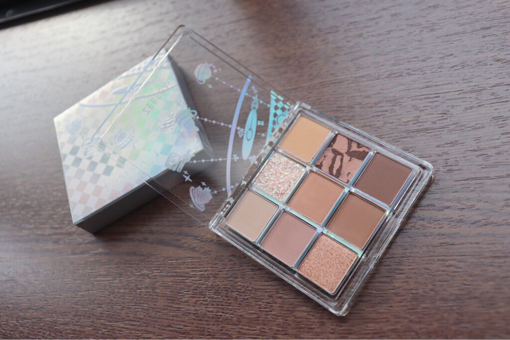 クォーツ 9色アイシャドウパレット(ドリームランドアイシャドウ)/ZEESEA/アイシャドウパレットを使ったクチコミ（2枚目）