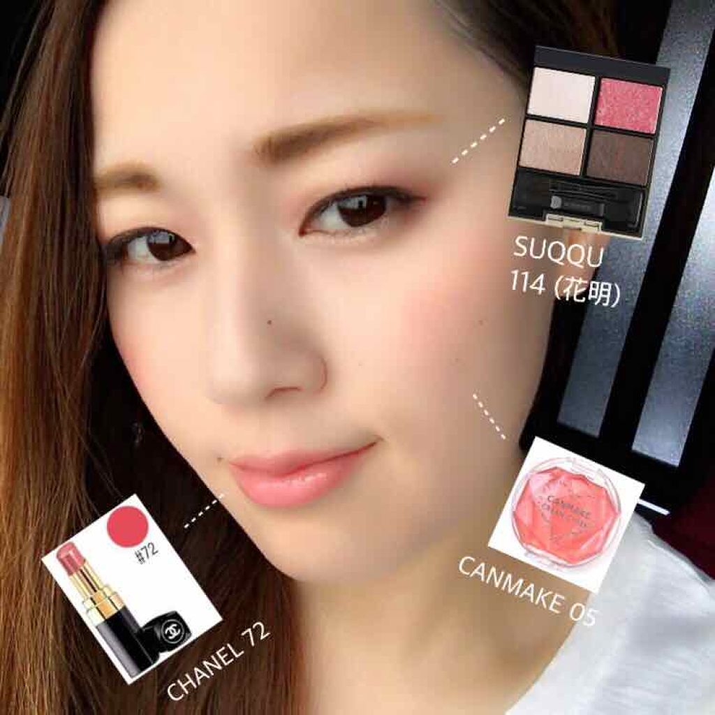 クリームチーク/キャンメイク/ジェル・クリームチークを使ったクチコミ(1枚目)