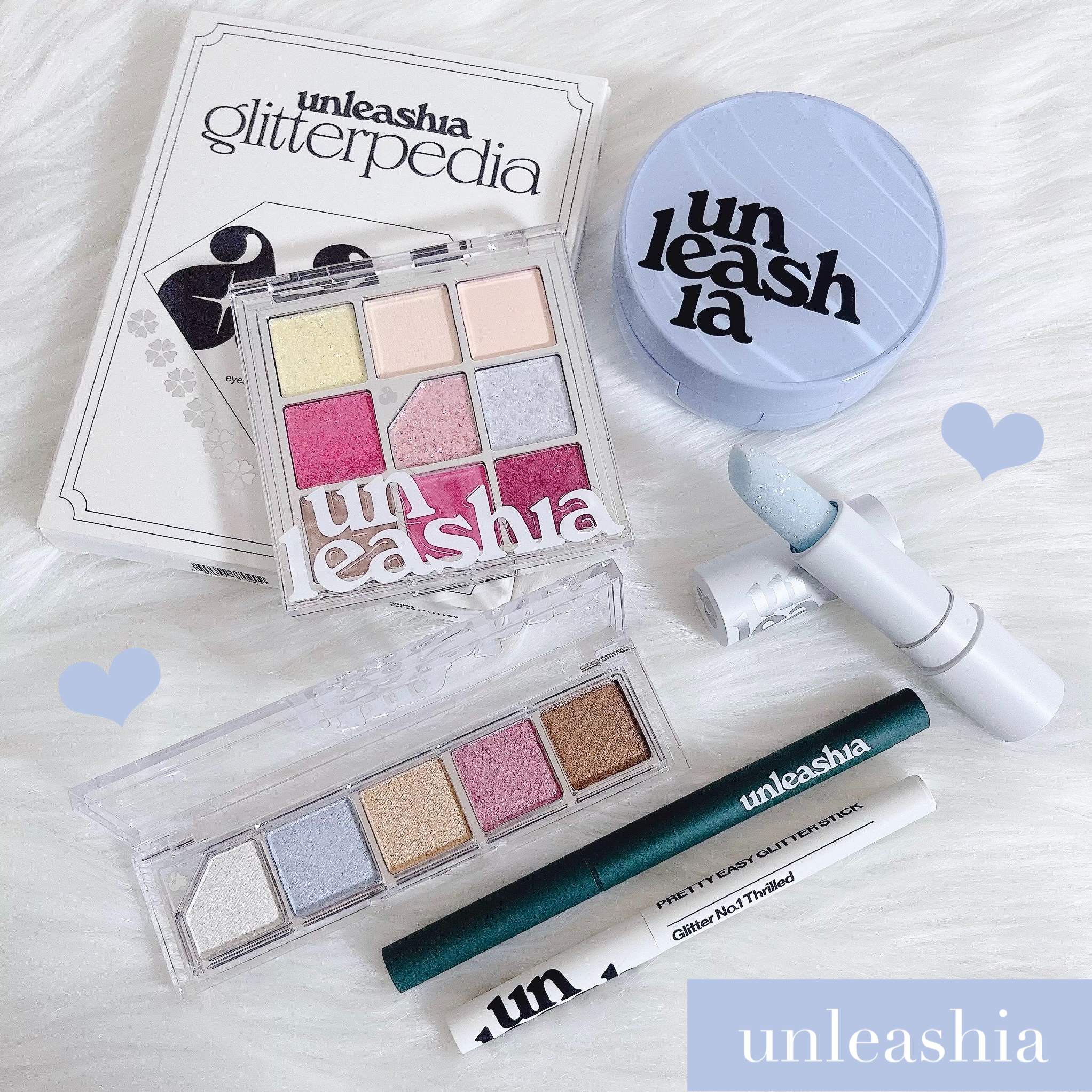 プリティー イージーグリッタースティック/unleashia/グリッターを使ったクチコミ（1枚目）