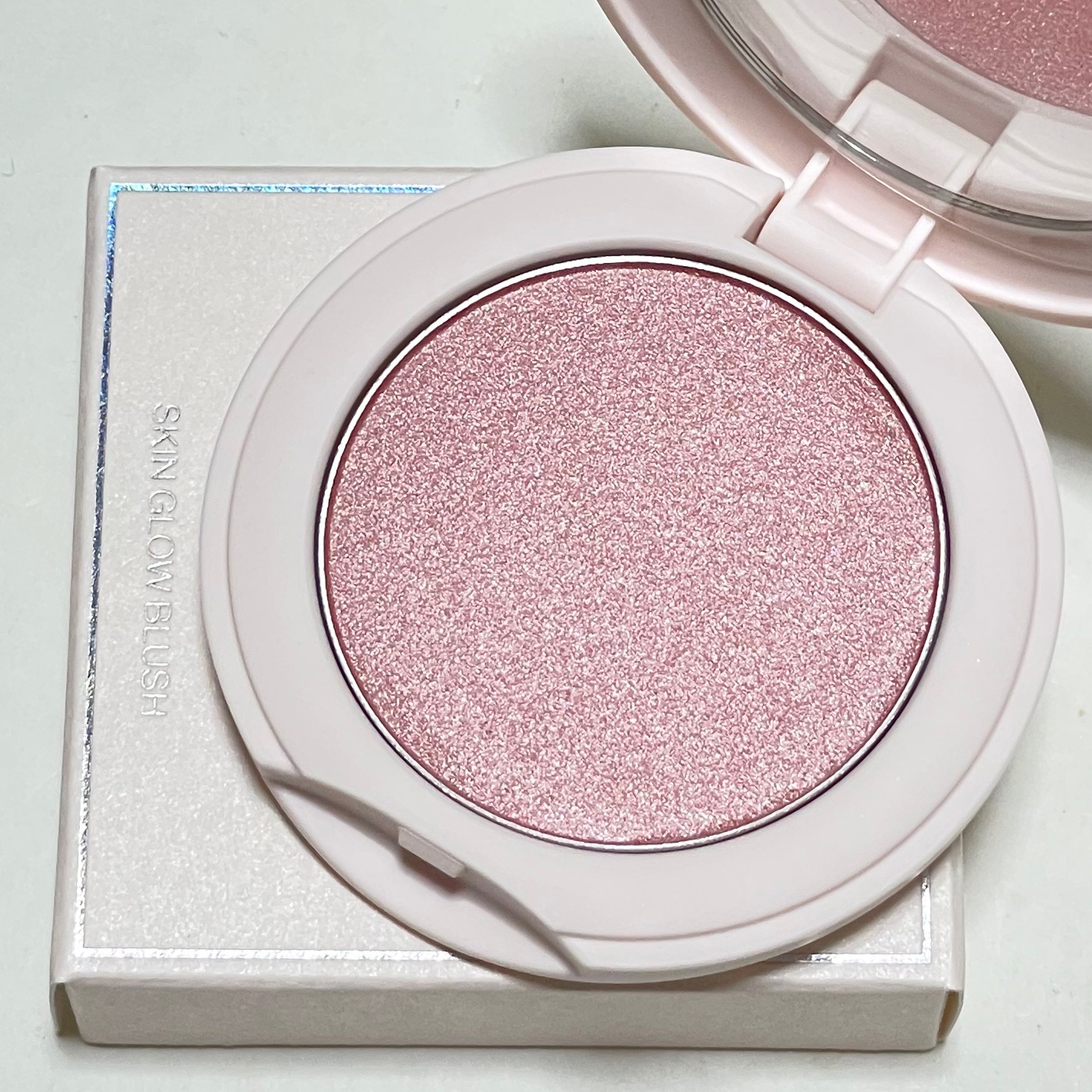 SNIDEL スキン グロウ ブラッシュ EX01 Mistique Pink/SNIDEL BEAUTY/パウダーチークを使ったクチコミ（3枚目）