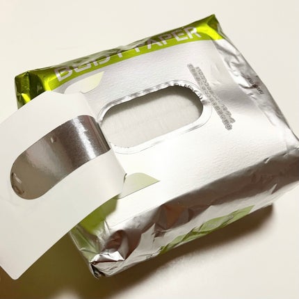 アイスデオドラントボディペーパー アイスフルーティ/ギャツビー/ボディシートを使ったクチコミ(7枚目)