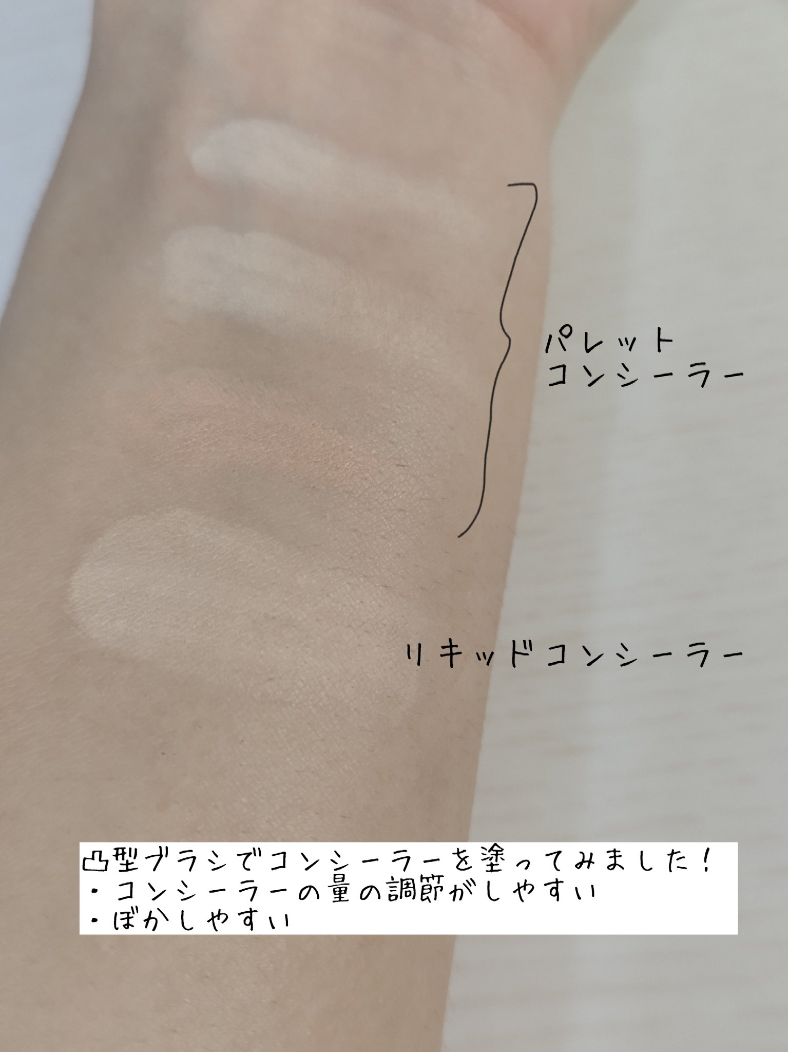 ポイントメイクアップブラシセット/ロージーローザ/メイクブラシを使ったクチコミ（2枚目）