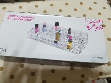 LIPSTICK ORGANIZER  36 ACRYLIC/BINO/その他を使ったクチコミ（1枚目）