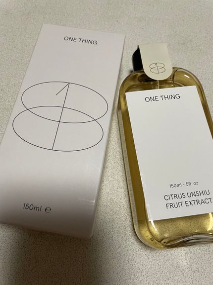 青みかん化粧水/ONE THING/化粧水を使ったクチコミ(1枚目)