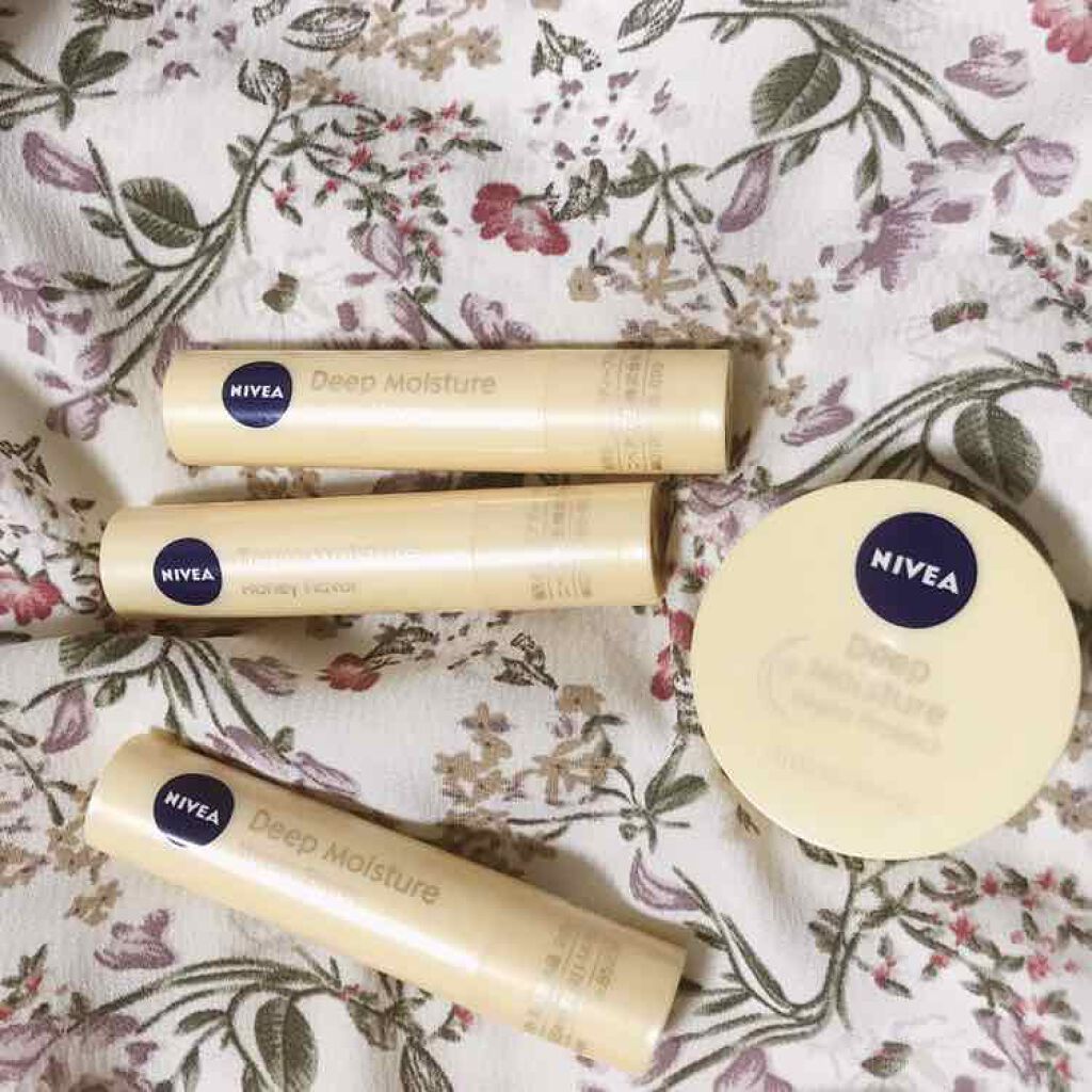 ニベア ディープモイスチャーリップ/ニベア/リップクリームを使ったクチコミ(1枚目)