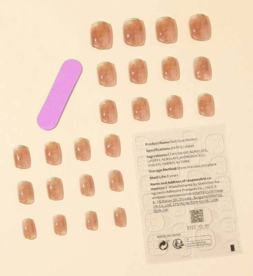 ネイルチップ キラキラ /SHEIN/ネイルチップ・パーツを使ったクチコミ（3枚目）