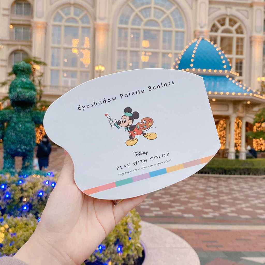 ミッキー&フレンズ アイシャドウ Play With Color/ディズニーストア/アイシャドウパレットを使ったクチコミ(1枚目)