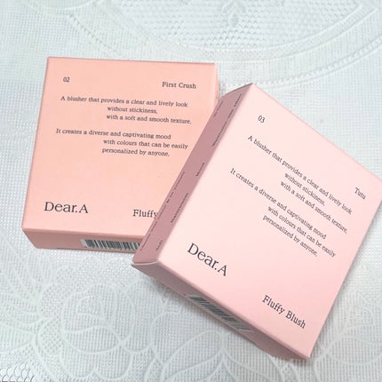 フラッフィーブラッシュ/Dear.A/パウダーチークを使ったクチコミ(8枚目)