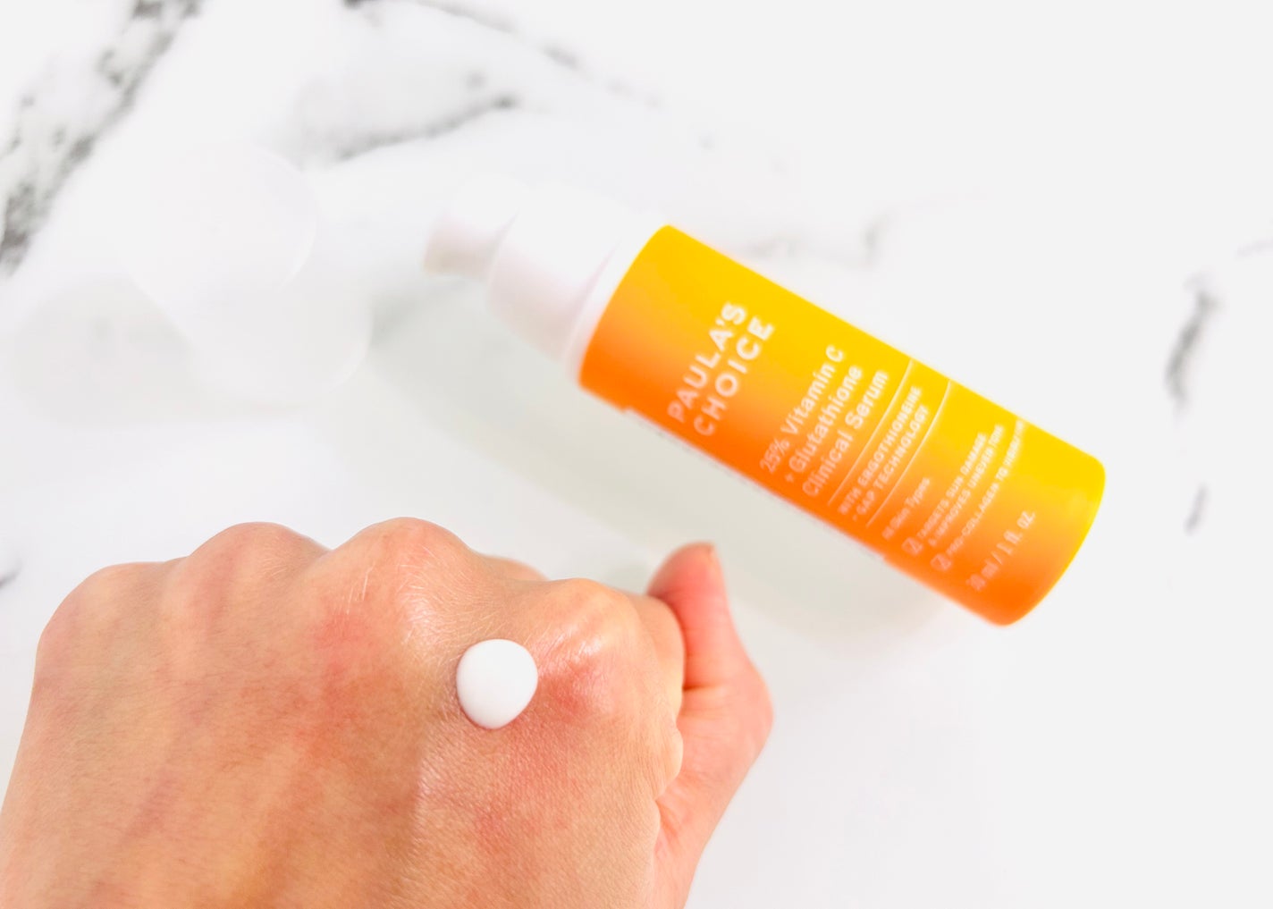 25% ビタミンC+グルタチオン ブライト セラム/ポーラチョイス/美容液を使ったクチコミ(2枚目)