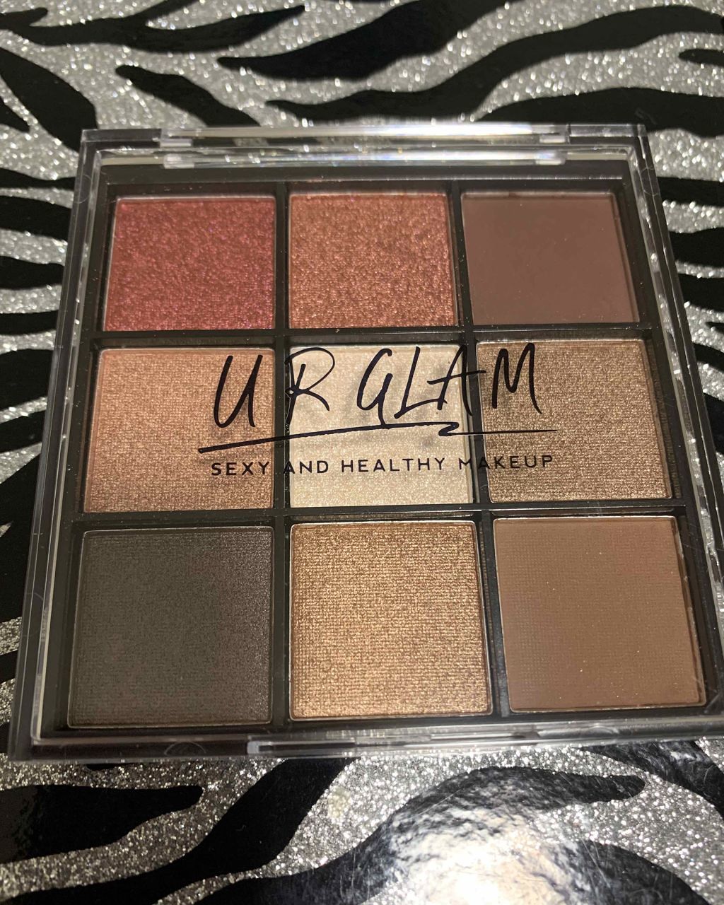 UR GLAM BLOOMING EYE COLOR PALETTE/U R GLAM/アイシャドウパレットを使ったクチコミ(1枚目)