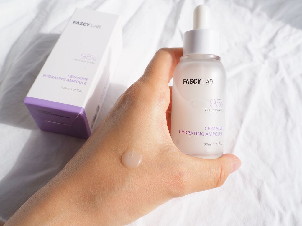 セラミドハイドレーティングアンプル/FASCY LAB/美容液を使ったクチコミ（2枚目）