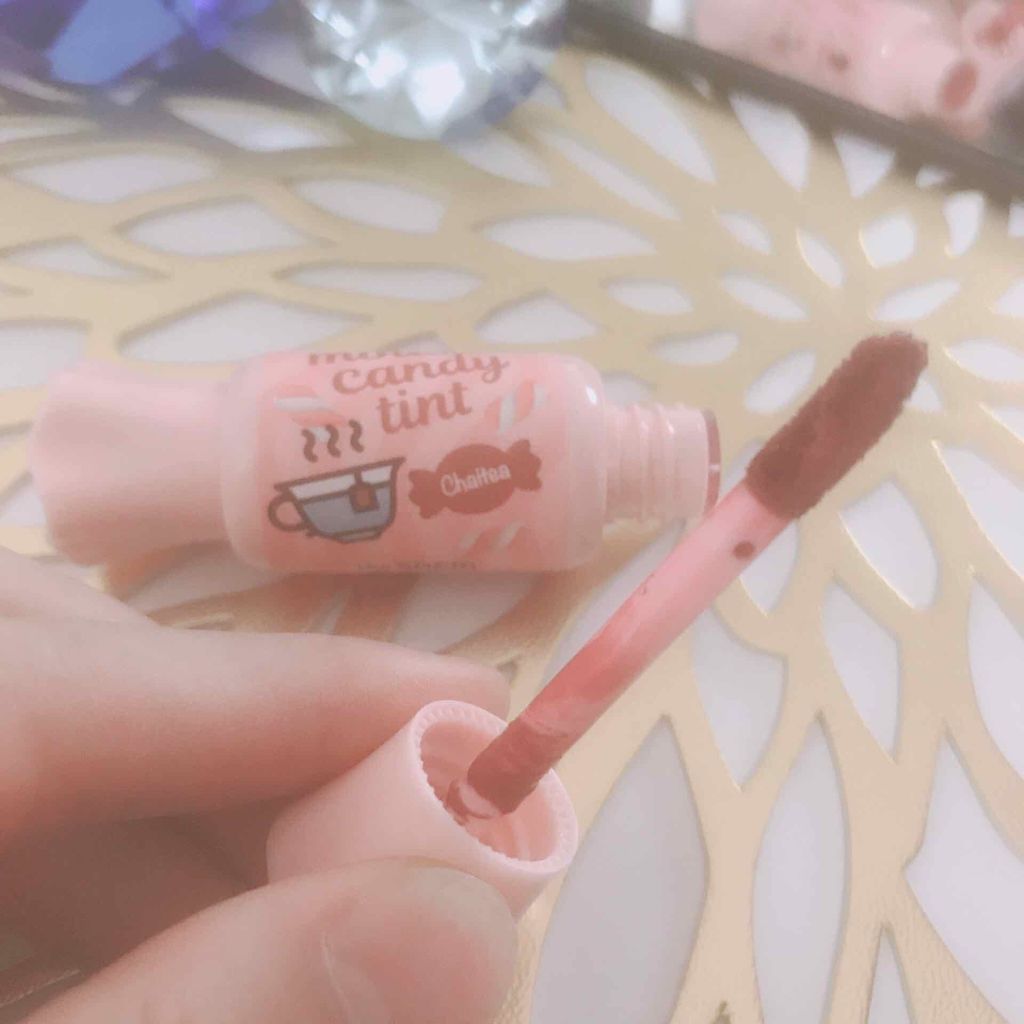 ムース キャンディー ティント/the SAEM/リップティントを使ったクチコミ（2枚目）