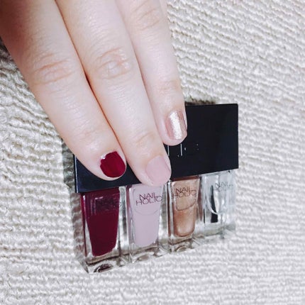 ネイルホリック リミテッドコレクション/ネイルホリック/マニキュアを使ったクチコミ(3枚目)