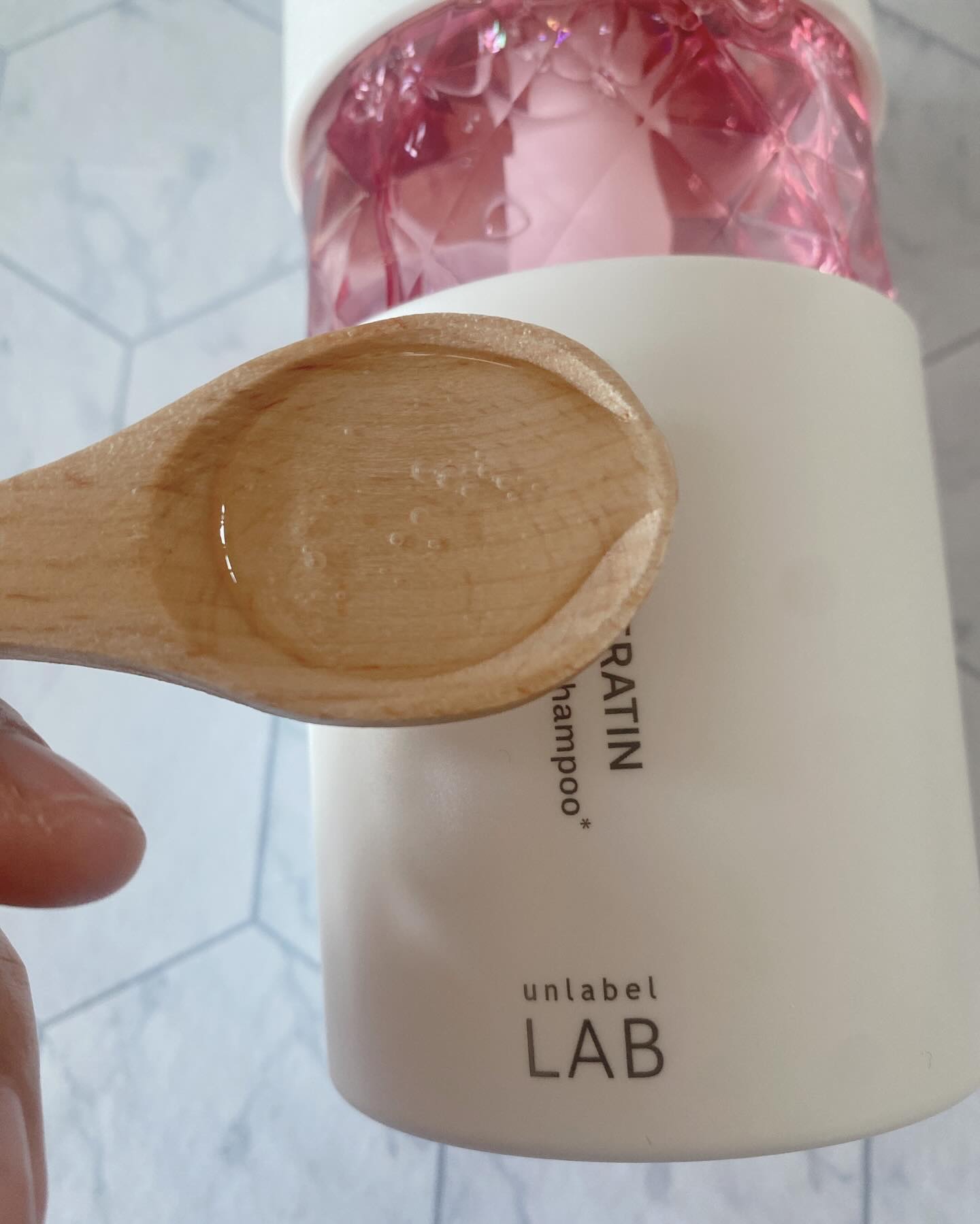 アンレーベル　ラボ　KRコントロール　シャンプー/トリートメント トリートメント（400ml）/unlabel/市販シャンプーを使ったクチコミ（3枚目）