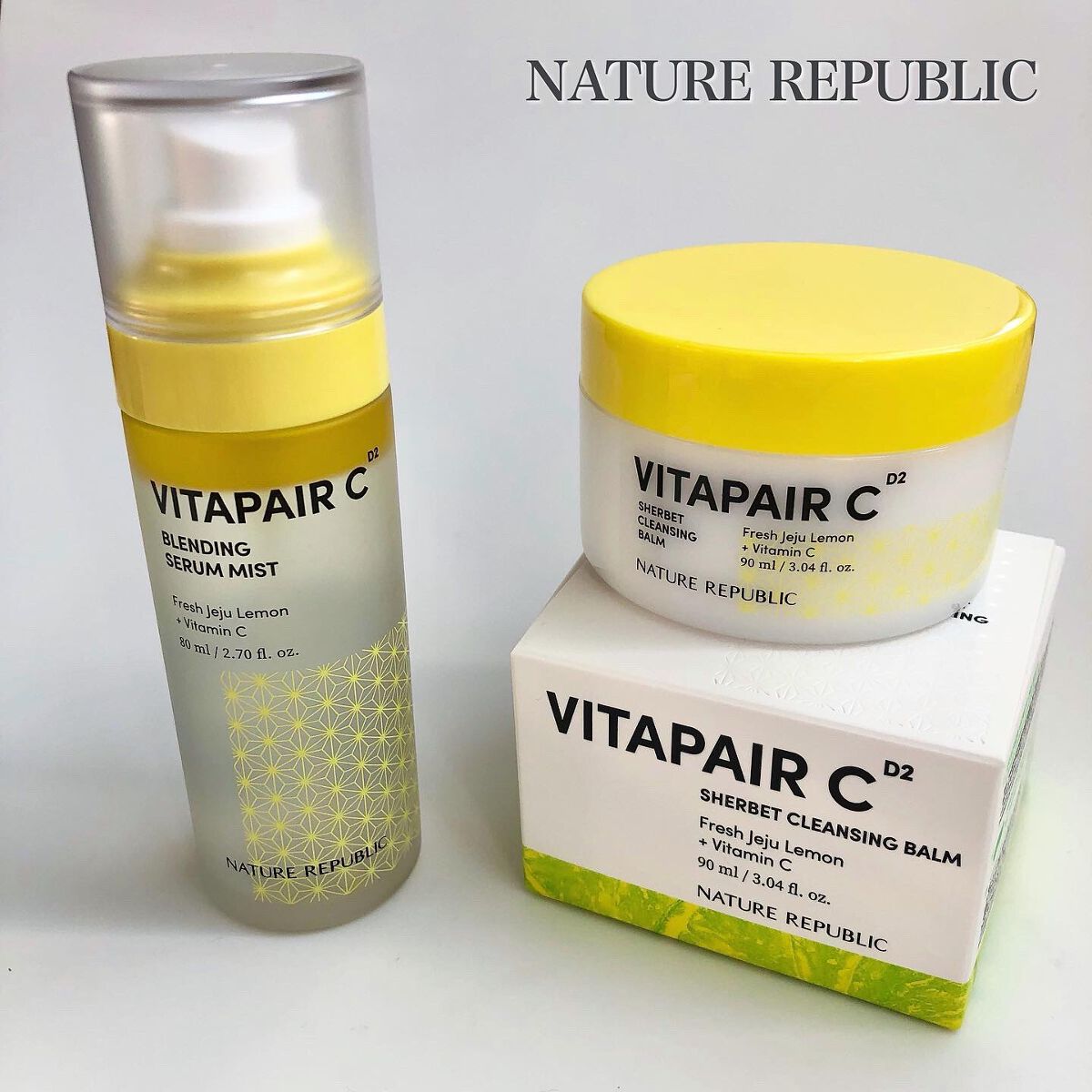 まめぱと フォロバ on LIPS 「.NATUREREPUBLIC▶︎ビタペアCクレンジンク..」(1枚目)