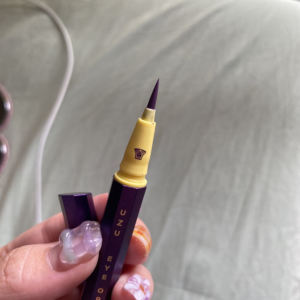 EYE OPENING LINER/UZU BY FLOWFUSHI/リキッドアイライナーを使ったクチコミ（3枚目）