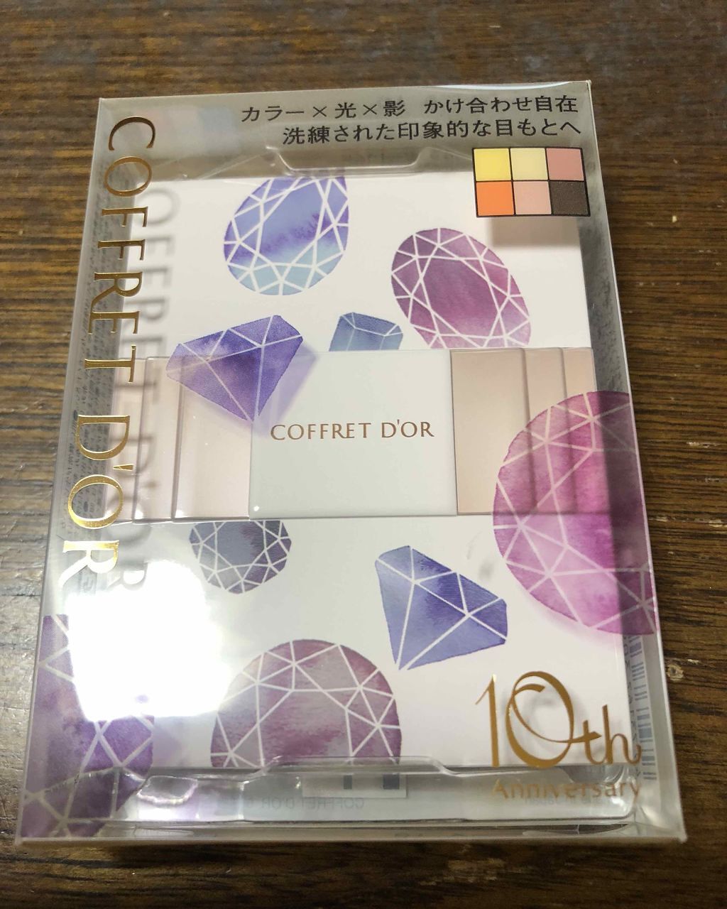 6セレクションアイズ/コフレドール/アイシャドウパレットを使ったクチコミ（1枚目）