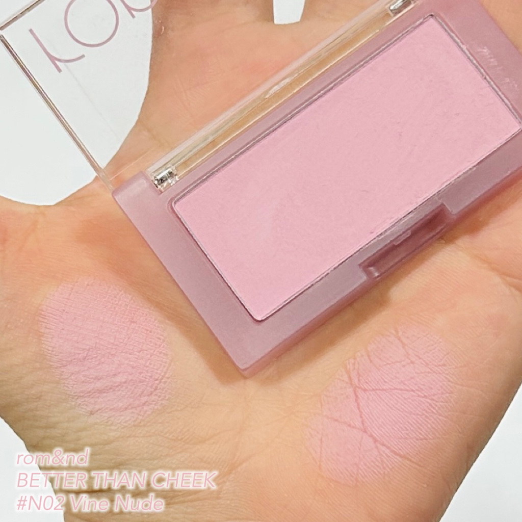 ベターザンチーク/rom&nd/パウダーチークを使ったクチコミ（2枚目）