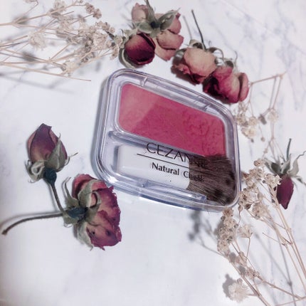 ナチュラル チークN/CEZANNE/パウダーチークを使ったクチコミ(2枚目)
