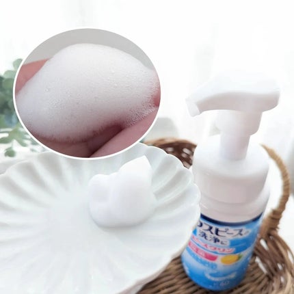 小林製薬 ピースクリン マウスピース洗浄フォームのクチコミ「#PR  #ピースクリン
小林製薬様から商品提供を頂きました。
\もちもち泡でしっかり洗浄.....」(3枚目)