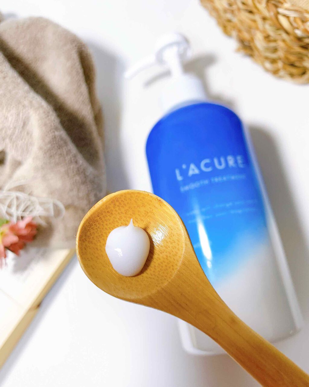 スムースシャンプー／スムーストリートメント/L'ACURE/市販シャンプーを使ったクチコミ（3枚目）