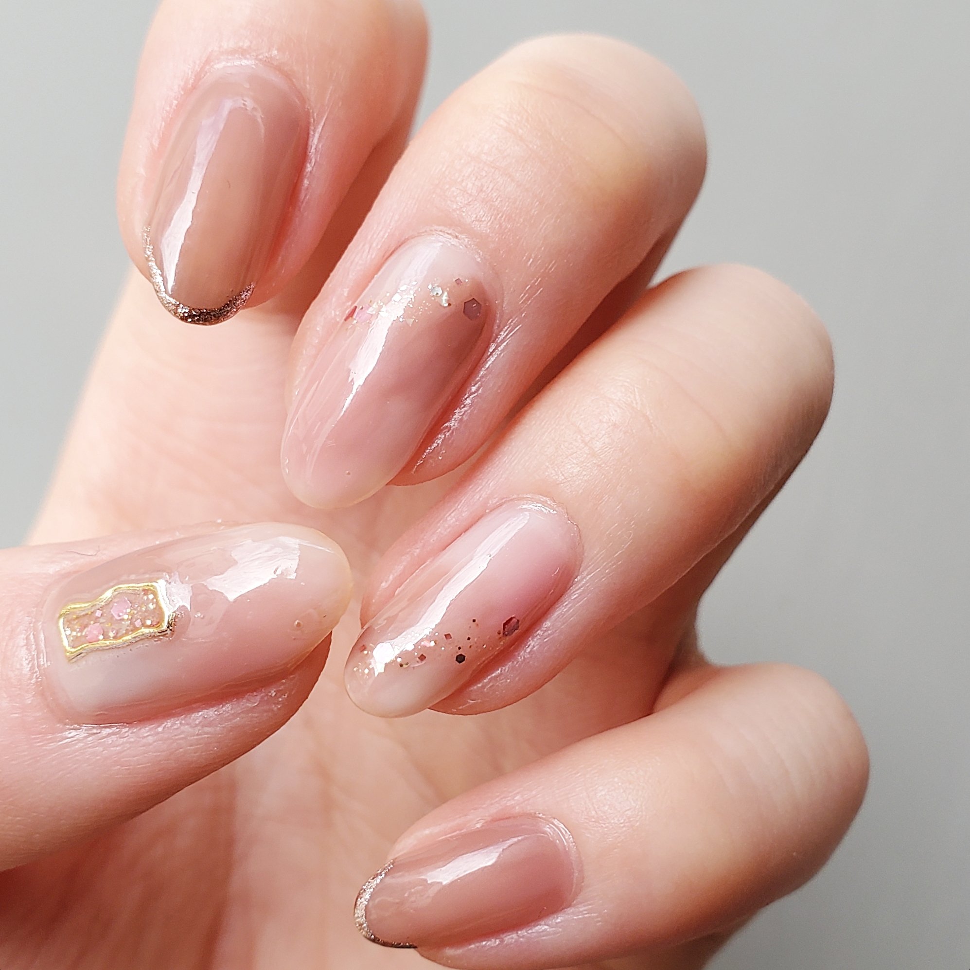 ネイルマイン 20 クレールピンク/デュカート/マニキュアを使ったクチコミ（3枚目）