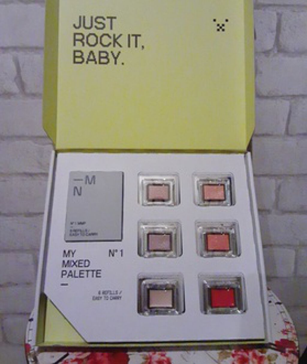 MY MIXED PALETTE 6色カスタムパレット/MN/マルチパレットを使ったクチコミ（2枚目）