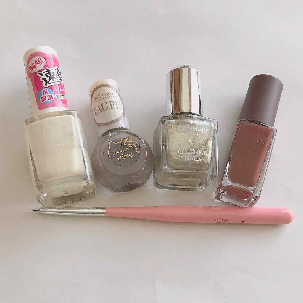 カラフルネイルズ/キャンメイク/マニキュアを使ったクチコミ(2枚目)