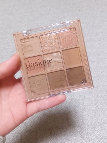 シャドウパレット/dasique/アイシャドウパレットを使ったクチコミ(1枚目)