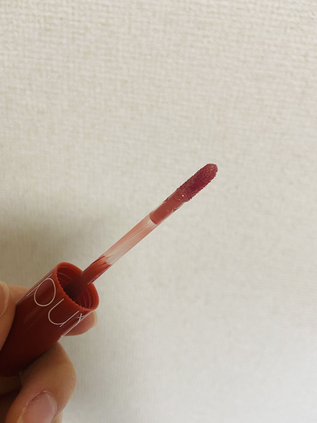 ジューシーラスティングティント/rom&nd/リップティントを使ったクチコミ（2枚目）