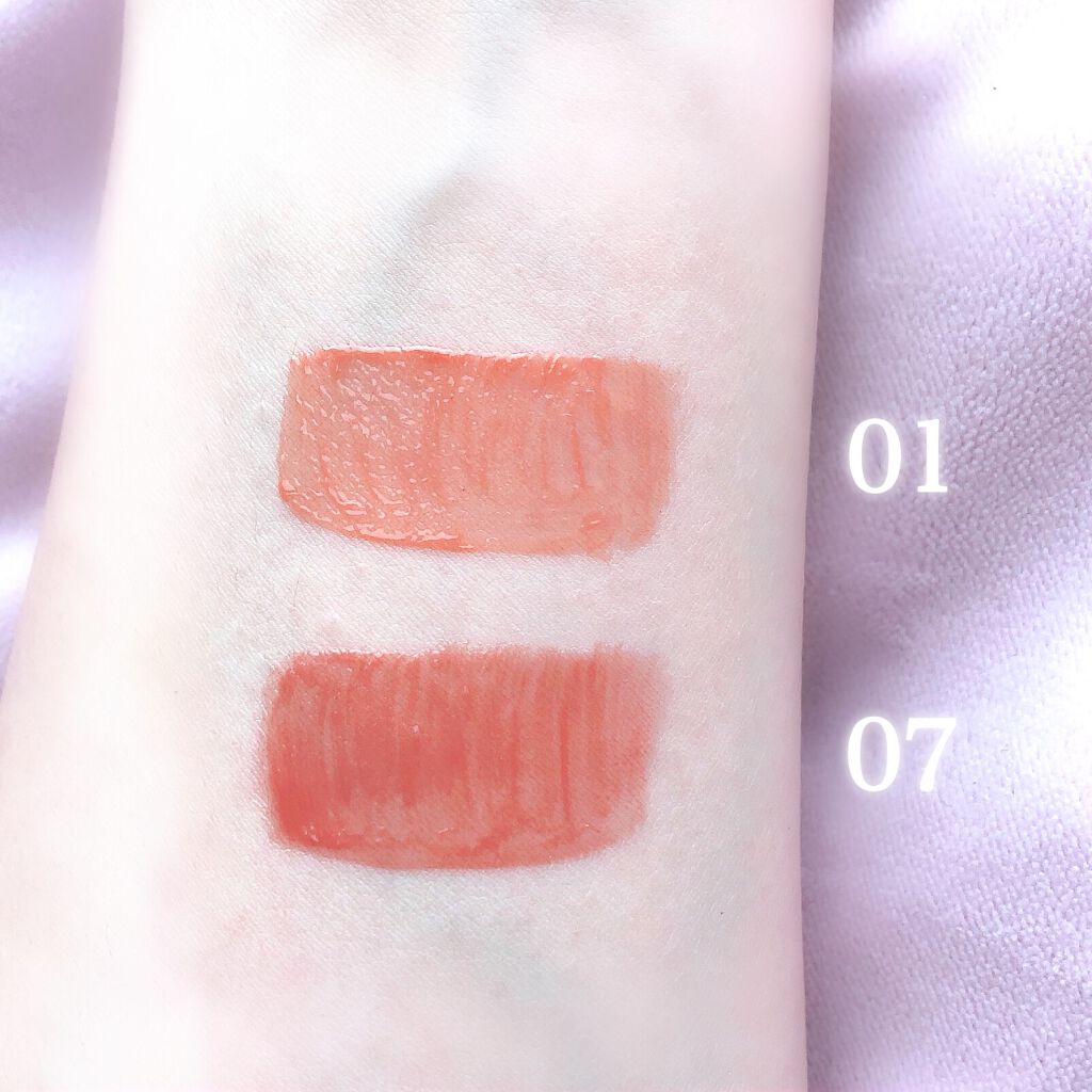 ラッキーシャインティント 01幸運/BBIA/リップティントを使ったクチコミ（3枚目）