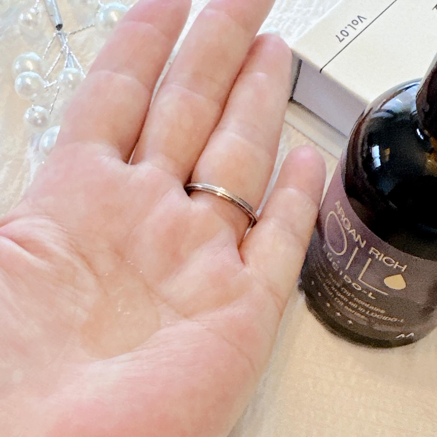 ＃プレミアムピュアオイル/ルシードエル/ヘアオイルを使ったクチコミ（3枚目）