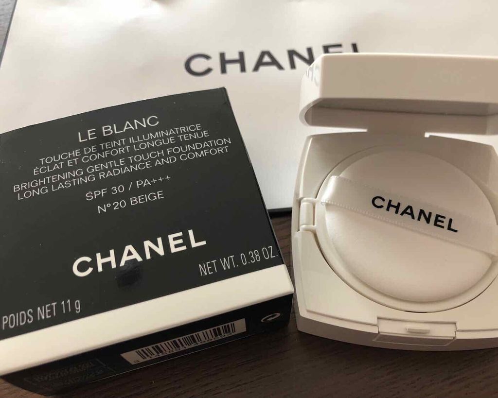 ル ブラン クッション/CHANEL/クッションファンデーションを使ったクチコミ（1枚目）
