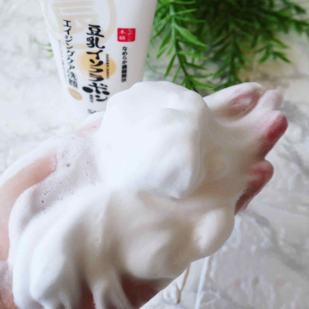 WRクレンジング洗顔 N/なめらか本舗/洗顔フォームを使ったクチコミ(1枚目)