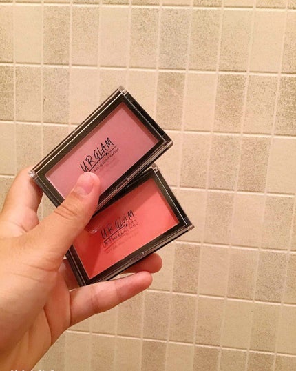 UR GLAM DAILY CHEEK BLUSH/U R GLAM/パウダーチークを使ったクチコミ(1枚目)