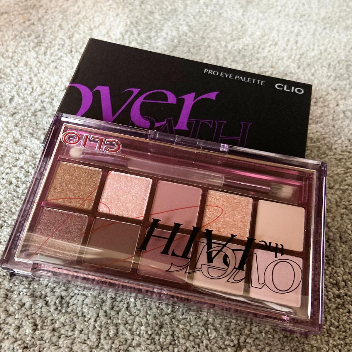 mochi ♡ →フォロバ on LIPS 「使いやすいCLIOのプロアイパレット2022ホリデーNOSTA..」(1枚目)