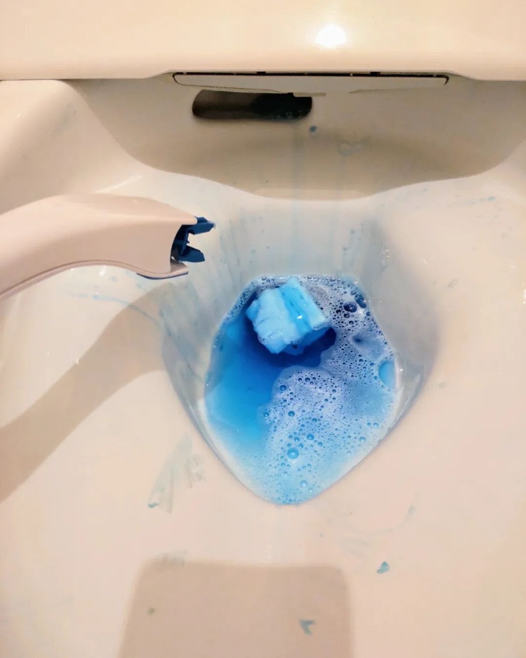 スクラビングバブル 流せるトイレブラシ/ジョンソン/その他を使ったクチコミ(5枚目)
