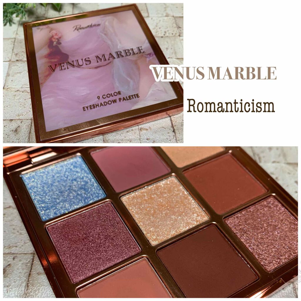 VenusMarble 9色アイシャドウパレット/Venus Marble/アイシャドウパレットを使ったクチコミ(1枚目)