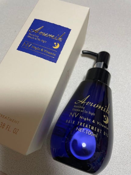 ナイト&ビタミンヘアオイル/Arumik/ヘアオイルを使ったクチコミ(1枚目)