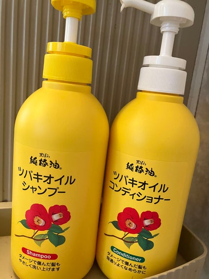 ツバキオイル シャンプー/コンディショナー /黒ばら本舗/シャンプー・コンディショナーを使ったクチコミ(1枚目)