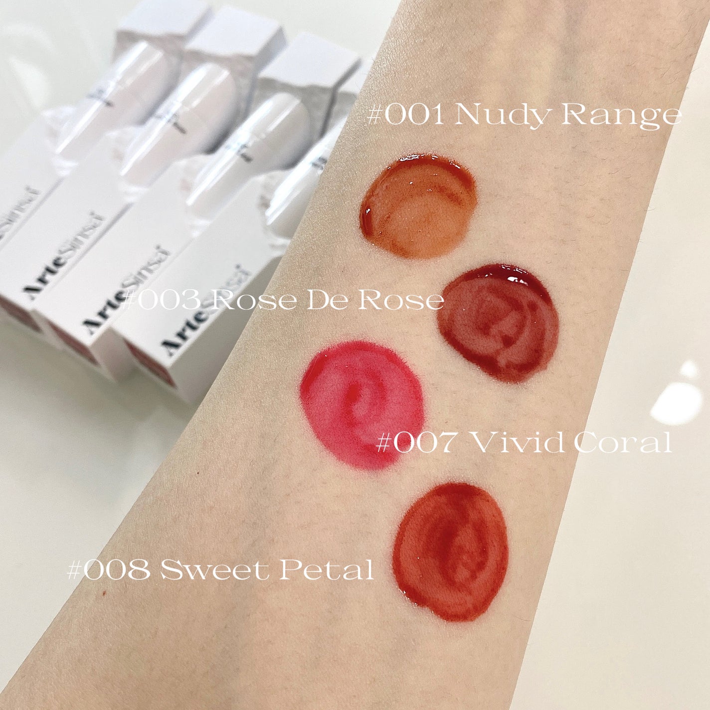 ビルダブルデューイフィットティント/ArteSinsa/リップティントを使ったクチコミ(3枚目)