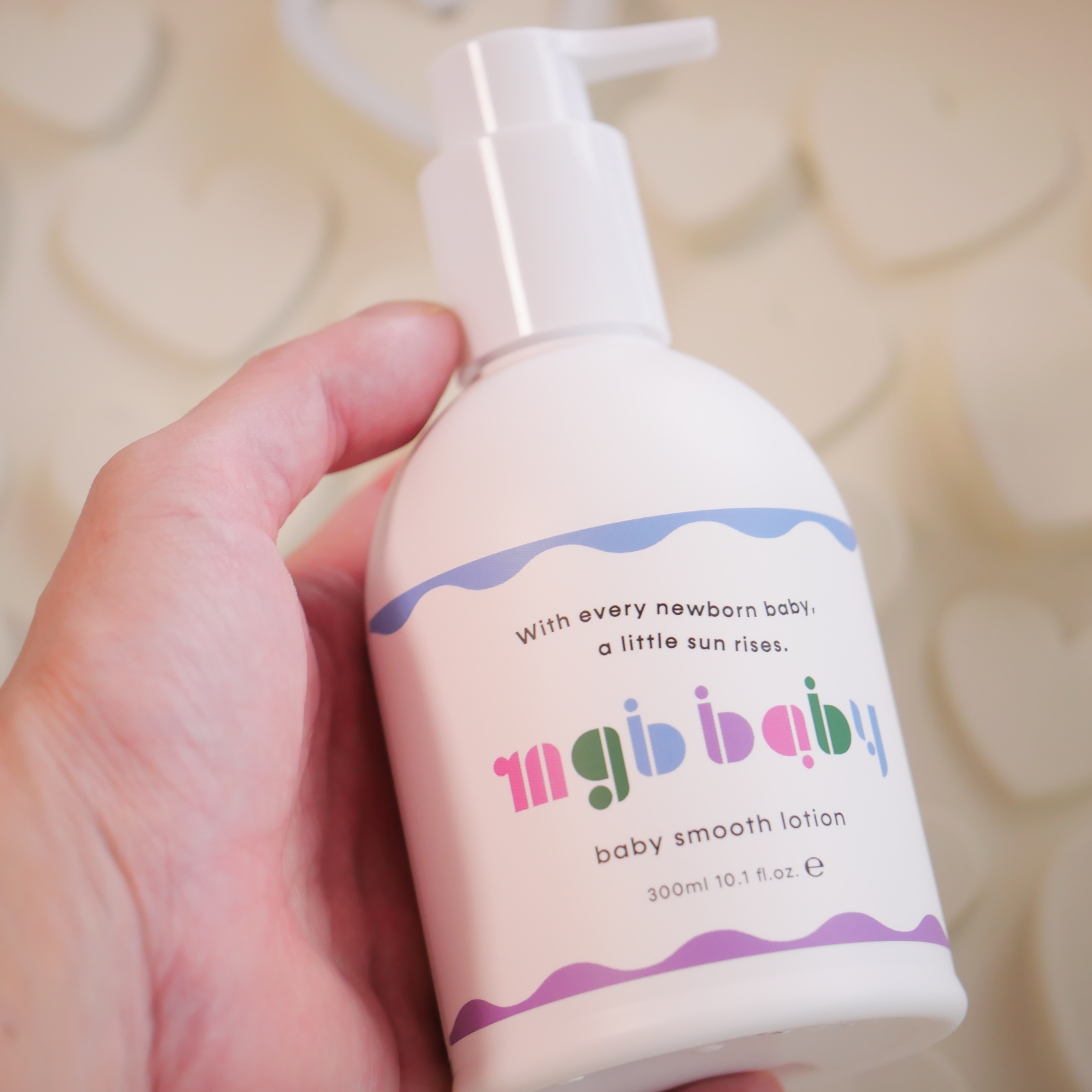ベビースムースローション/mgb baby/ボディローションを使ったクチコミ（2枚目）
