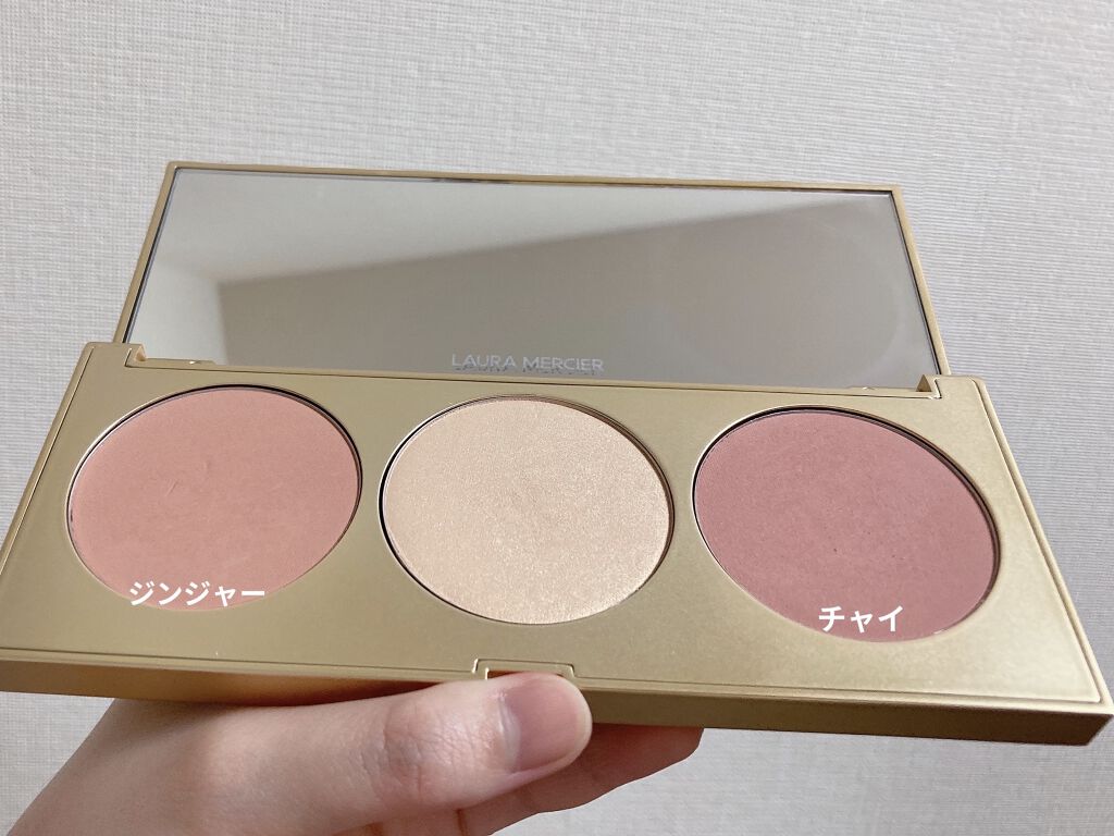 ボンジュール トーキョー フェイス アンド チーク パレット/ローラ メルシエ/パウダーチークを使ったクチコミ（2枚目）
