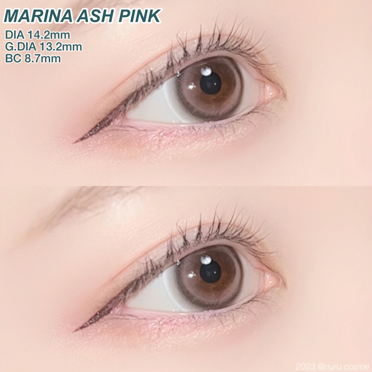 マリナシリーズ	/LENSSIS/カラーコンタクトレンズを使ったクチコミ（3枚目）