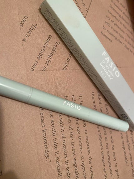 リキッド アイライナー/FASIO/リキッドアイライナーを使ったクチコミ(1枚目)